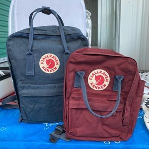 Bundle Fjallraven Kanken backpacks 2 for $59